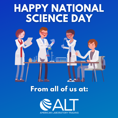 ALT_Lab_Equip's tweet photo. 🔬 Happy National Science Day! 🎉 
#scienceday #science #laboratory #lifesciences #sustainability #reuse #biotechnology #chemistry #biology #labequipment #pharmaceuticals https://t.co/7ydGl5miRO