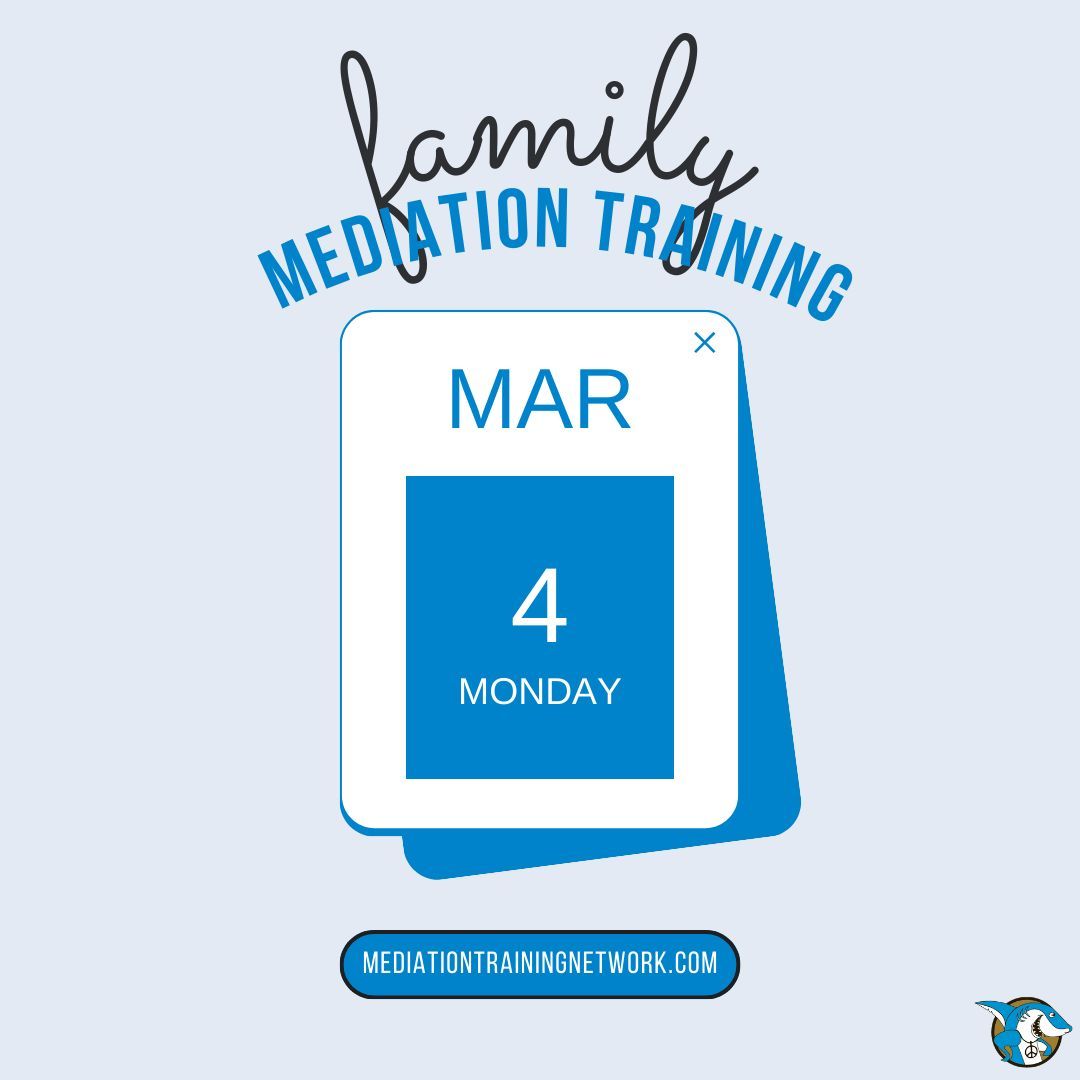 Florida Mediation Training Network is thrilled to announce an upcoming family mediation training, a fantastic opportunity for those seeking to enhance their skills in family mediation. 

#MediationTechniques #NegotiationTraining #CommunicationTraining  #MediationCourse #Mediation