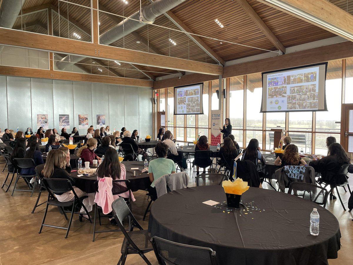 Women in STEM is one of my favorite events each year! Thank you, <a href="/STEMAcademyNHS/">STEM Academy @ NHS</a> for providing this opportunity for our students!! #TexansAtWork