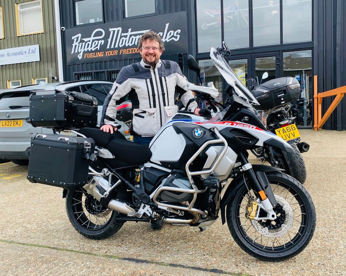 David collected this BMW R1250 GS Adventure today.

#FuelingYourFreedom #BMW #motorrad #BMWMotorrad #R1250GSA #r1250gsadventure #adventurebike #adventurebikeriders #adventurebikers #motorbike #motorbikes #motorcycles #motorbikelife #motorcyclelife #motorbikesofinstagram