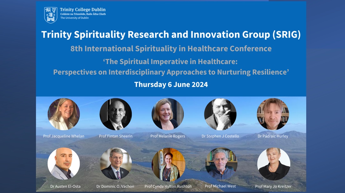 The Trinity International Spirituality in Healthcare Conference will take place online, 6 June 2024. The call for abstracts for oral and poster presentations is now open until 4 April 2024. Find out more and submit your abstract here: nursing-midwifery.tcd.ie/events-confere…