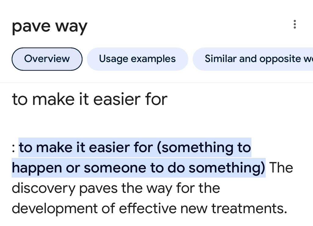 Learn the meaning first…