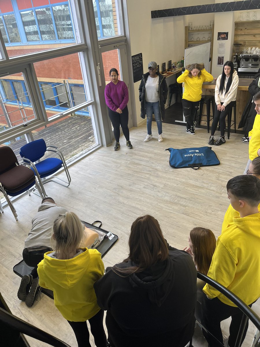 Amazing third week of our FARE Childcare employability programme! ⭐️

Our participants completed SCQF Level 5 Mental Health First Aid &amp; Level 6 Emergency First Aid at Work! 👏🏽

@jadecochranfare  <a href="/fare_skills/">FARE Scotland Skills & Community Hub</a> <a href="/TheHRFoundation/">The Hymans Robertson Foundation</a> <a href="/GlasgowCC/">Glasgow City Council</a> <a href="/InspiringSland/">Inspiring Scotland</a>