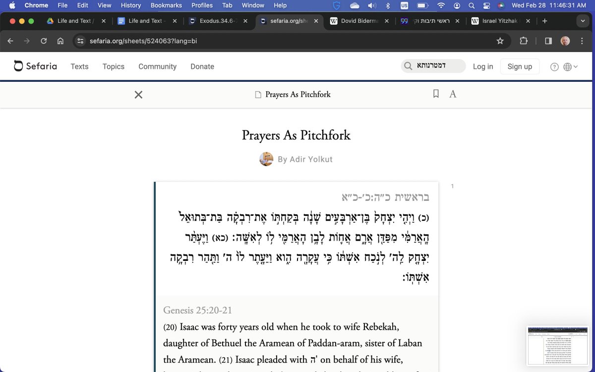 Rabbi Mark Asher Goodman (@rabbimarkasherg) on Twitter photo Looking for a word in the Zohar via <a href="/SefariaProject/">Sefaria | Free Virtual Jewish Library</a>
and it only comes up once
and it's in a Sefaria sheet of your good friend and teacher, <a href="/AdirYolkut/">Adir Yolkut</a> . Looking for a word in the Zohar via <a href="/SefariaProject/">Sefaria | Free Virtual Jewish Library</a>
and it only comes up once
and it's in a Sefaria sheet of your good friend and teacher, <a href="/AdirYolkut/">Adir Yolkut</a> .