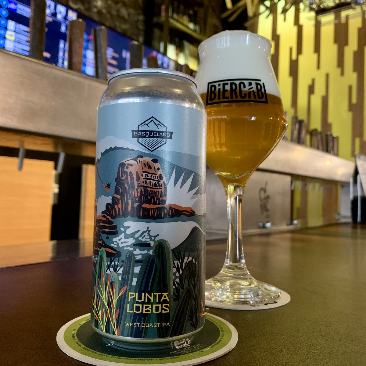 BierCaB's tweet photo. Basqueland Punta Lobos
West Coast IPA con lúpulos Azzaca, Mosaic, Amarillo & Idaho7
En nuestro #Tap8 y también en lata
https://t.co/p1VdbYokVd https://t.co/4xZBZB9etv