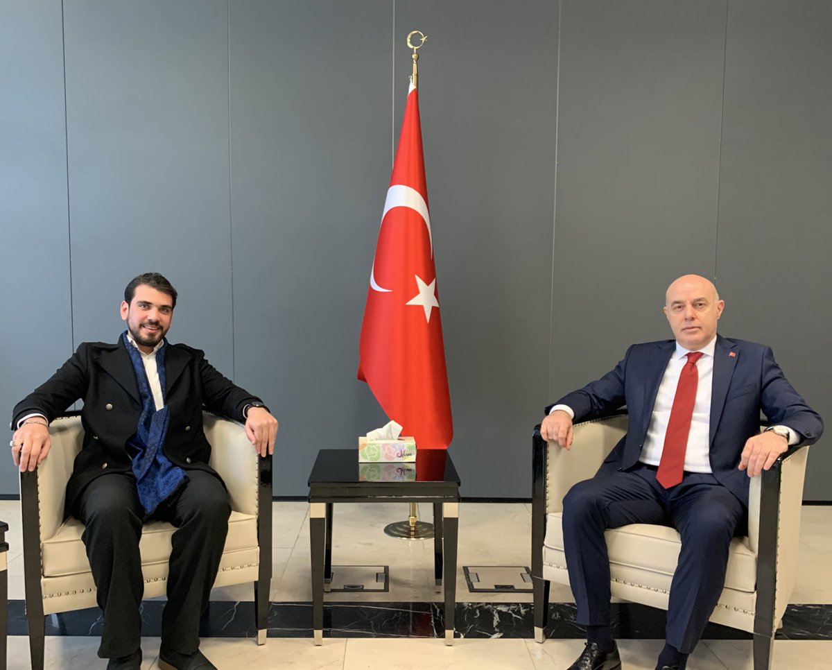 ali_almikdam's tweet photo. Pleased to meet our dear friend HE @alirizaguney_tc, was an important and interesting discussion, Thx for your hospitality and hard work for Strong relations between Iraq 🇮🇶 and Türkay🇹🇷 https://t.co/pkHNS9dUjG