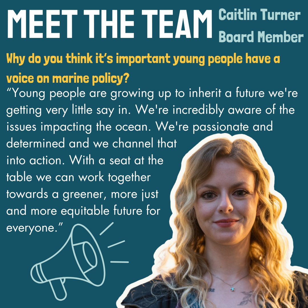 Meet the faces behind YSCS! Introducing...Caitlin Turner - another one of our wonderful young board members! Read the full blog post and find out her favourite snorkel spot on our website 👉 youthforseas.org/blogs/meet-our…🌊

#youthforseas #turningthetide #youthvoice #marinepolicy