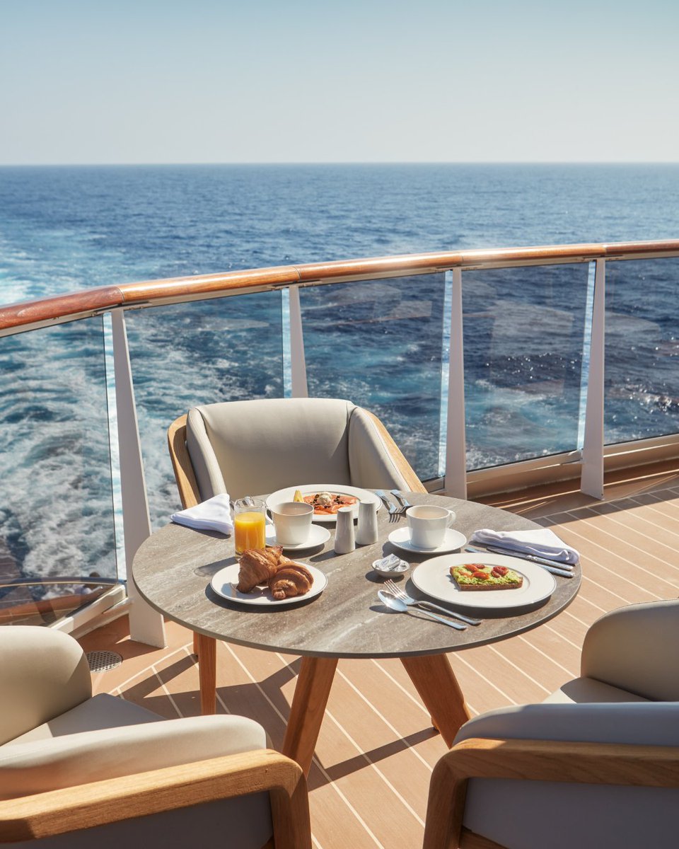 ExploraJourneys's tweet photo. Travel the world aboard new super yacht-inspired ships, with spacious all-ocean-front suites, nine sensational and inclusive culinary experiences, and mindful ocean-inspired wellness.
 
This is total luxury.
 
Discover all our inclusive experiences: https://t.co/4HZnaN0AOo https://t.co/C4V911VYjY