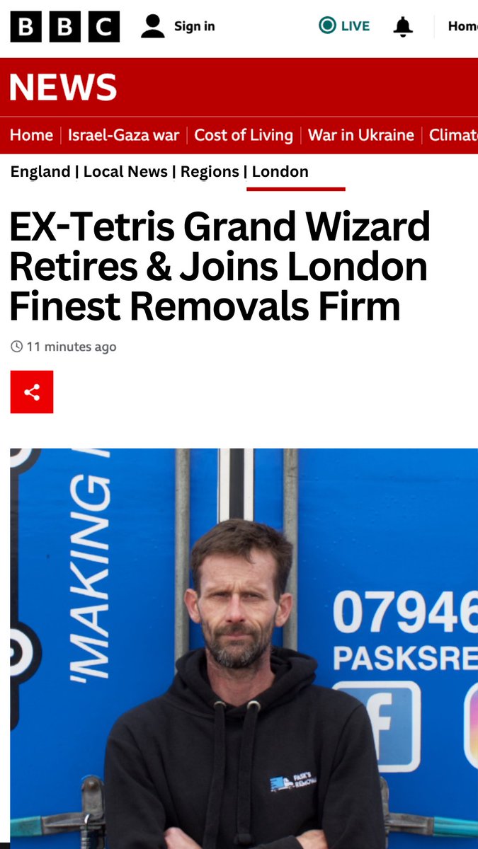 PasksRemovals's tweet image. Former Tetris Grand Wizard Join London Finest Moving Company 🧩🚚

Albert Has To Be The Best Stacker In Moving History 🥞

#removals #movinglondon #removalservice #removalscompany #londonremovals #removalslondon #movinghome #movinghouse