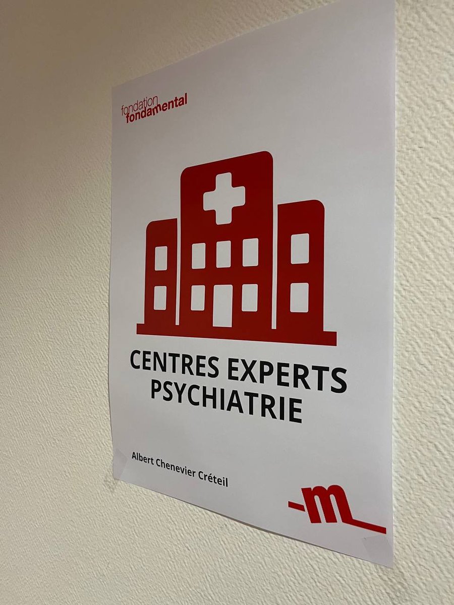 La #santémentale est un enjeu majeur de santé publique ! Visite enrichissante au Centre Expert en Santé Mentale de @FondaMental_Psy à Créteil pour découvrir son fonctionnement. Mobilisés pour renforcer la prévention, le diagnostic et l'accès aux soins psychiatriques en France !