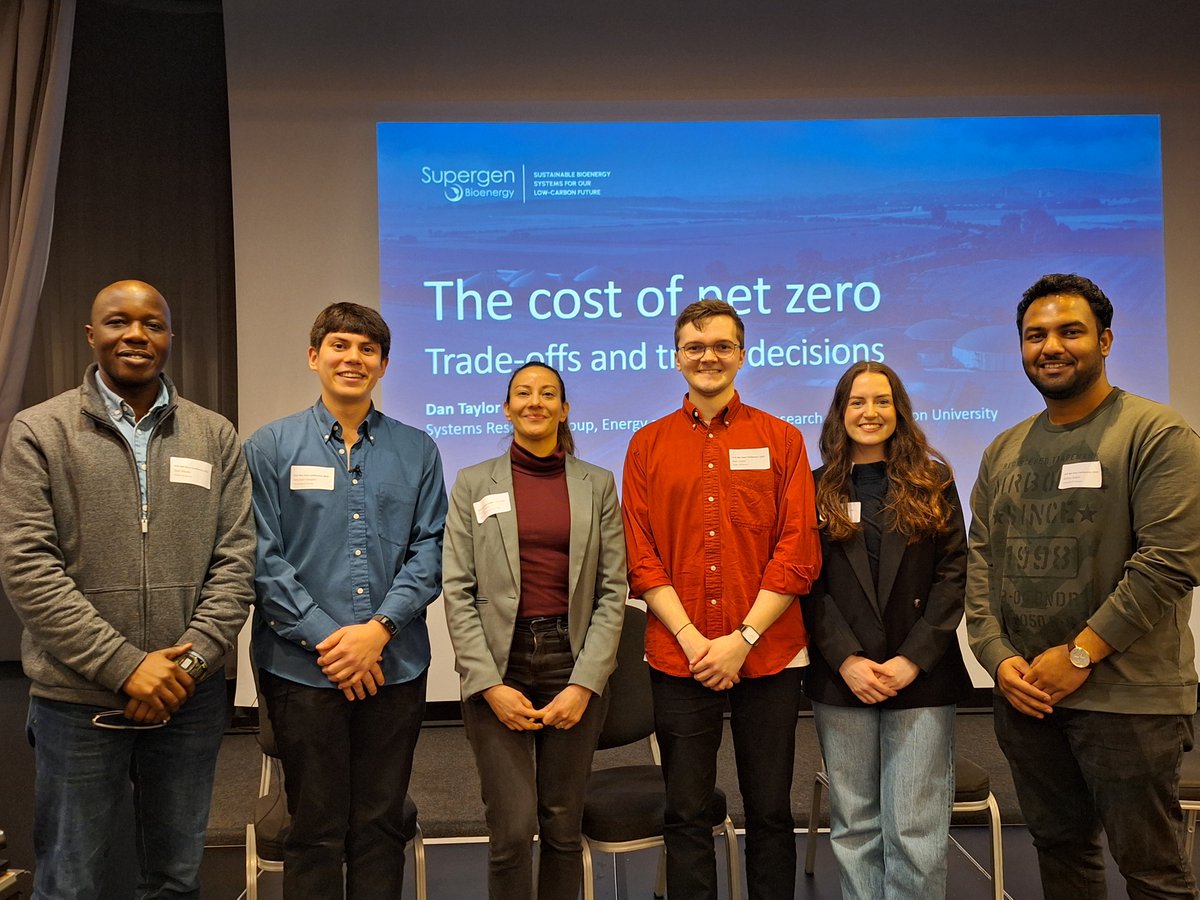SupergenBioHub's tweet photo. Fantastic session at day 2 of #EcrNZConf2024 from our SHARE Network of ECRs on the cost of #NetZero. Insightful presentations from @DanJ_Taylor and @eilidh_forster &amp; a fishbowl debate with the audience examining some of the tricky decisions and trade-offs in the move to net zero. https://t.co/PmTPYk3o6l