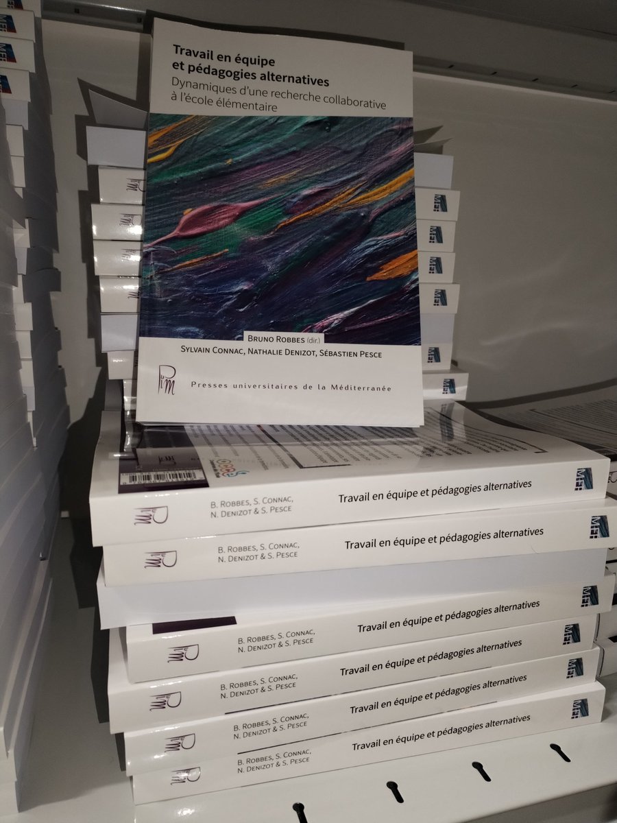 L'ouvrage coordonné par <a href="/RobbesB/">Bruno Robbes</a> est sorti tout récemment. Il dresse le bilan de 5 années de recherche au sein d'une école élémentaire de <a href="/Academie_Paris/">Académie de Paris</a> dans le cadre d'un financement par <a href="/OCCE_FD/">Fédération Nationale OCCE</a> 
pulm.fr/index.php/defa…
@PULM34
