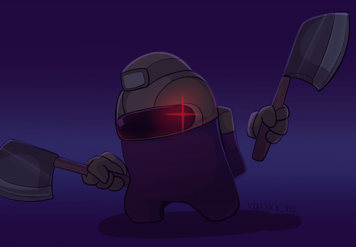 ViFoxy_355's tweet photo. #AmongUs #amongusfanart #rodamrix 
Purple 🟣😈 https://t.co/WeHd9epXJS