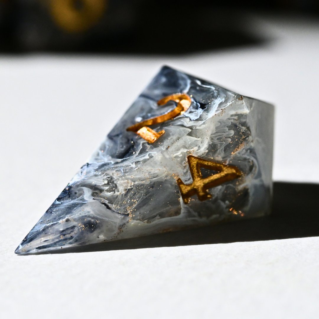 Daggers_nDice's tweet image. Dirty pour dice are fun since no two dice come out the same, but it also makes us anxious that we might not get another pour like this again 😓

Unknown Death D20, D12, D10, and D4

#dungeonsanddragons #rpgdice #tabletopgaming