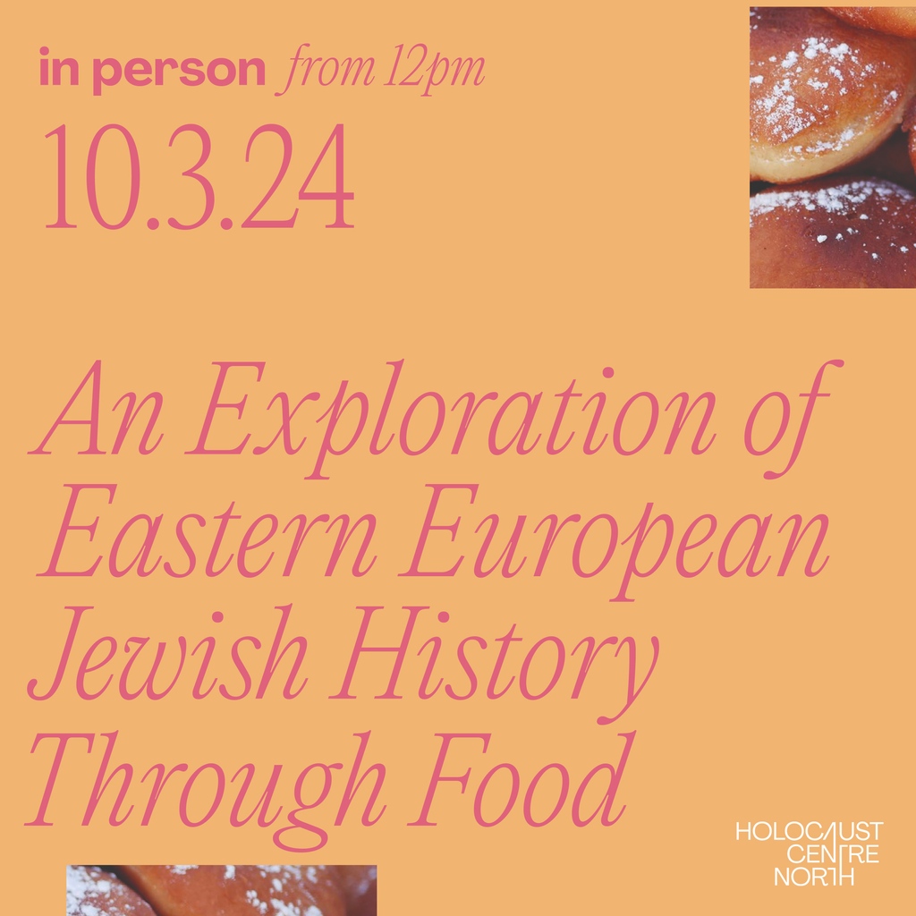 Join the Huddersfield Jewish Society for an afternoon of history, language, and food to discover lost Eastern European Jewish culture. Do you like bagels? Book your free place here 👉️ hcn.org.uk/events/an-expl…