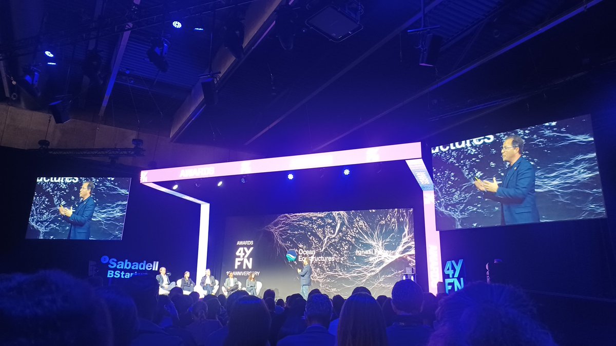 Als #4YFN24 awards on 2 de les 5 empreses #startups finalistes son catalanes # oceanestructures #Sustainability #ai I # quilimanjaro #quantumtech , força properes 😉 #startupecosystem Real #techtransfer