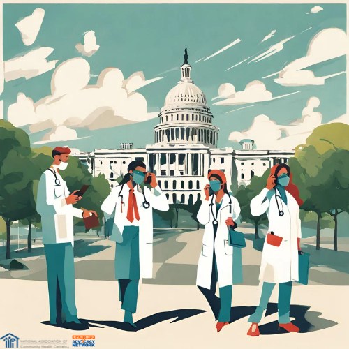 Tell everyone you see 🗣"Take NACHC-tion TODAY!" to advocate for increased Community Health Center funding! Congress is tallying calls they receive from every district/state.

🤚DO NOT leave yourselves &amp; patients out of the #ValueCHCs conversation⛔
📣Call bit.ly/March8Deadline