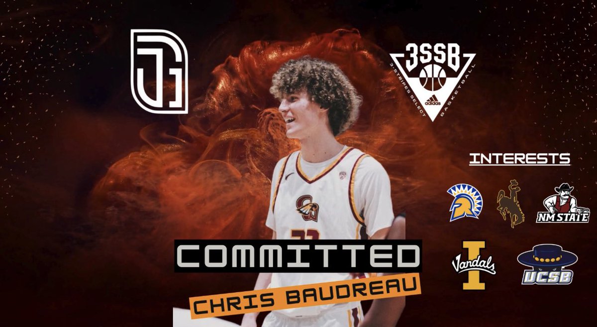 Clovis West 6’10 Chris Baudreau is gathering great interest with his junior season. Excited to see him play on the 3SSB with Jalen Green Elite