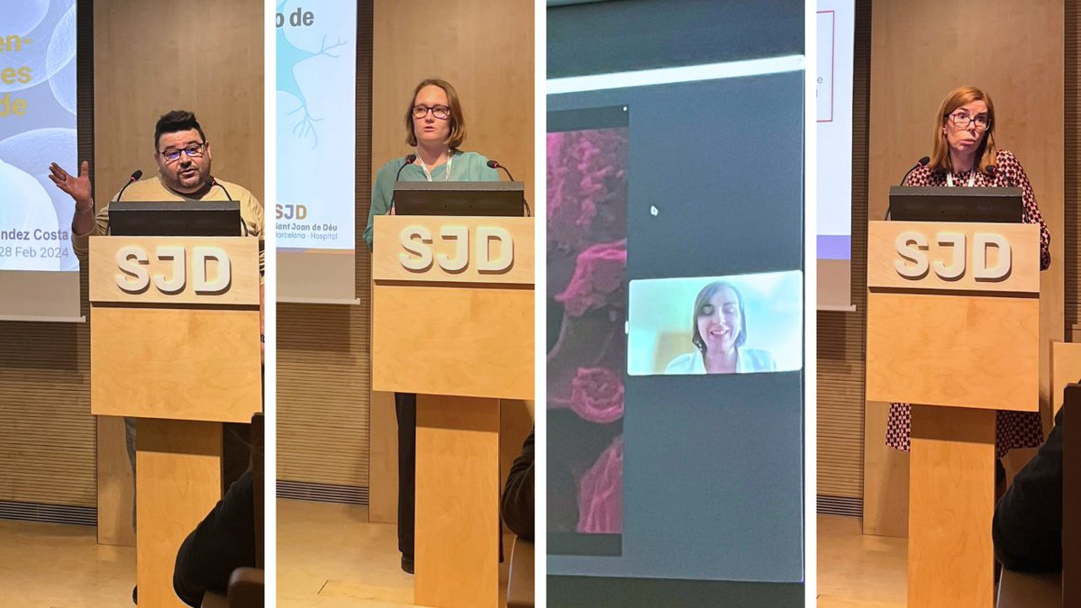 @NanomedSpain @IRSJD_info @samitierjosep @Joanxcomella @SJDbarcelona_es @icmabCSIC ENG 💬🔬 Experts in nanomedicine have gathered today at #NanoRareDiseasesDay to discuss the latest advances in nanomedicine for the diagnosis and treatment of #RareDiseases. ✅ Organized by: @NanomedSpain @IRSJD_info +info: i.mtr.cool/mimhuhspoe