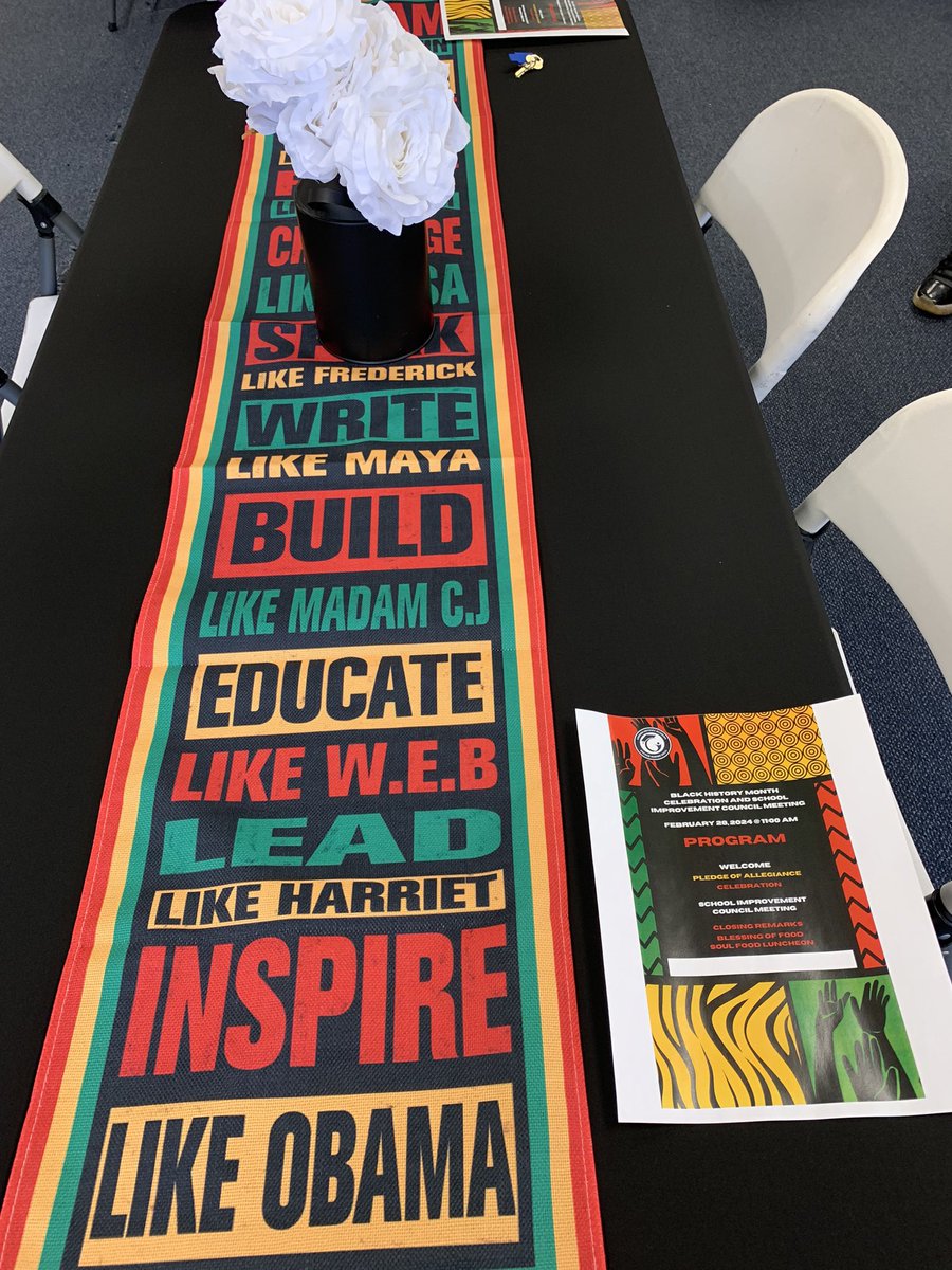 Black History Month Program &amp; Soul Food Luncheon today at GOA <a href="/gordon_odyssey/">Gordon Odyssey Academy</a> <a href="/iAmJBrunson1911/">Jamie R. Brunson</a>