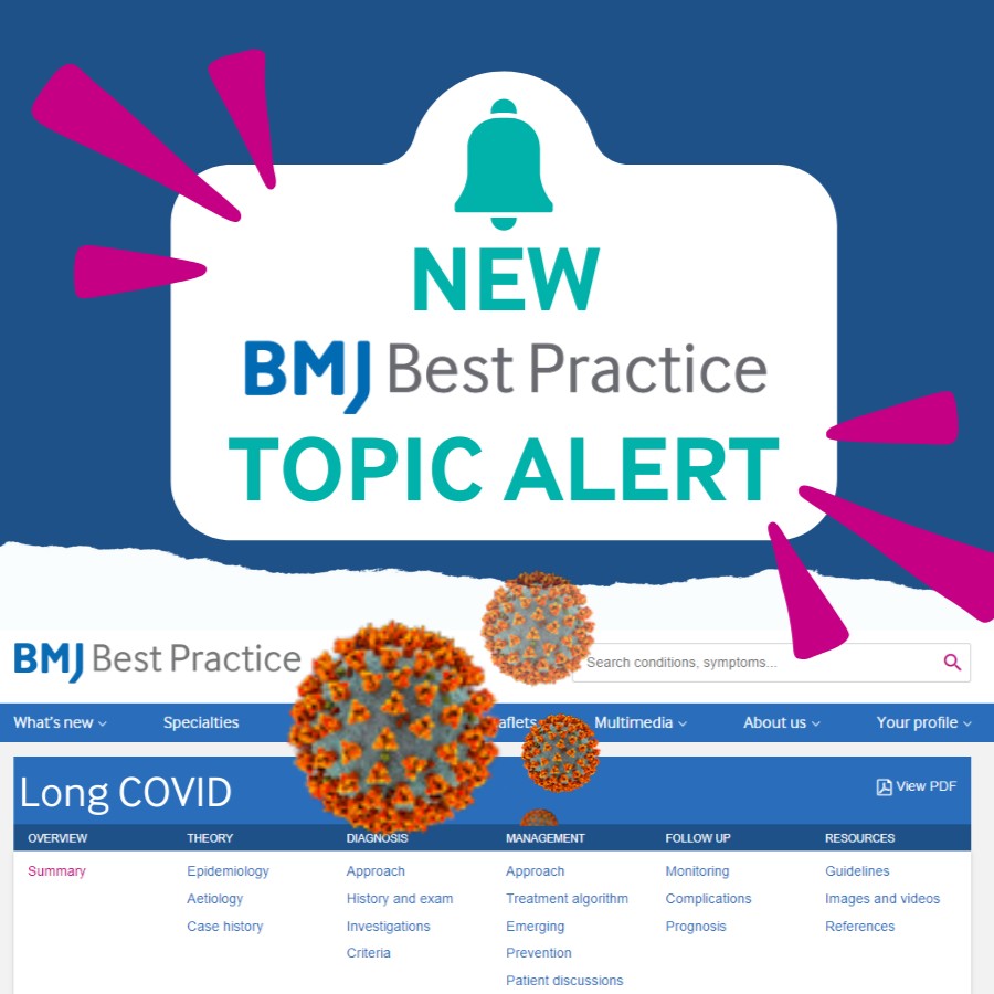 📣 NEW TOPIC: Long COVID
 📌 In a meta-analysis, around 6% people who had symptomatic COVID-19 experienced persistent fatigue, cognitive problems, or respiratory problems after 3 months
 📌 ​Self-management strategies are key in the treatment approach
bit.ly/3uNwg1J