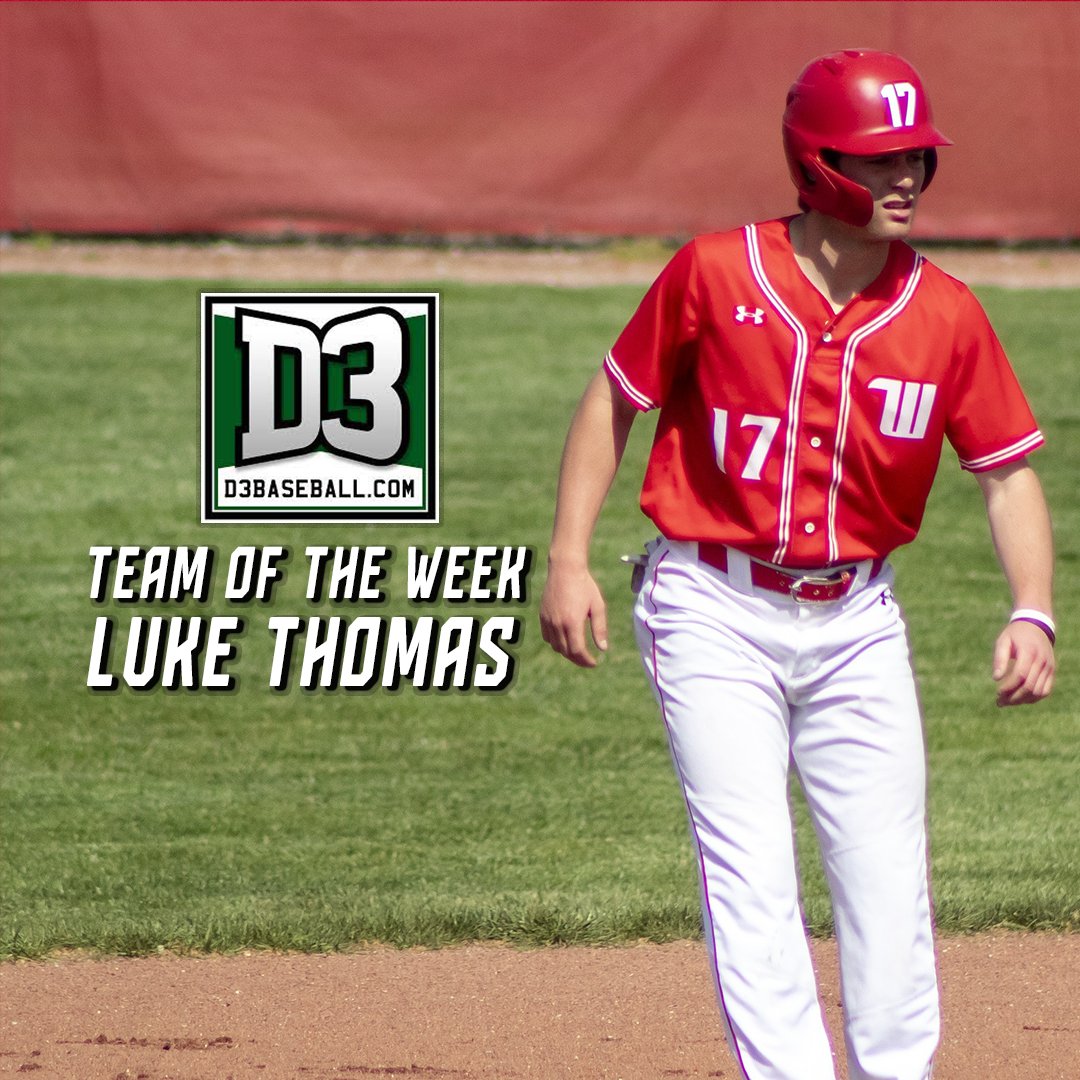 Wittenberg Athletics (@wittathletics) on Twitter photo After an outstanding opening weekend for <a href="/wittbaseball/">Wittenberg University Baseball</a>, Luke Thomas continues to bring in honors for the Tigers being named to the D3Baseball.com Team of the Week!
Read more at wittenbergtigers.com
#TigerUp®
#D3Baseball After an outstanding opening weekend for <a href="/wittbaseball/">Wittenberg University Baseball</a>, Luke Thomas continues to bring in honors for the Tigers being named to the D3Baseball.com Team of the Week!
Read more at wittenbergtigers.com
#TigerUp®
#D3Baseball