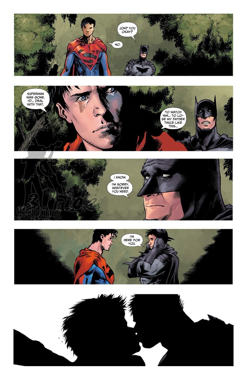 MyPrideHD's tweet photo. Every once in a while... I have to post these things again 👌 #dccomics #dceased #myedit #edit #damijon #jondami #damianwayne #jonathankent #supersons #batman #superman #robin #superboy https://t.co/mkMN1fXfcO