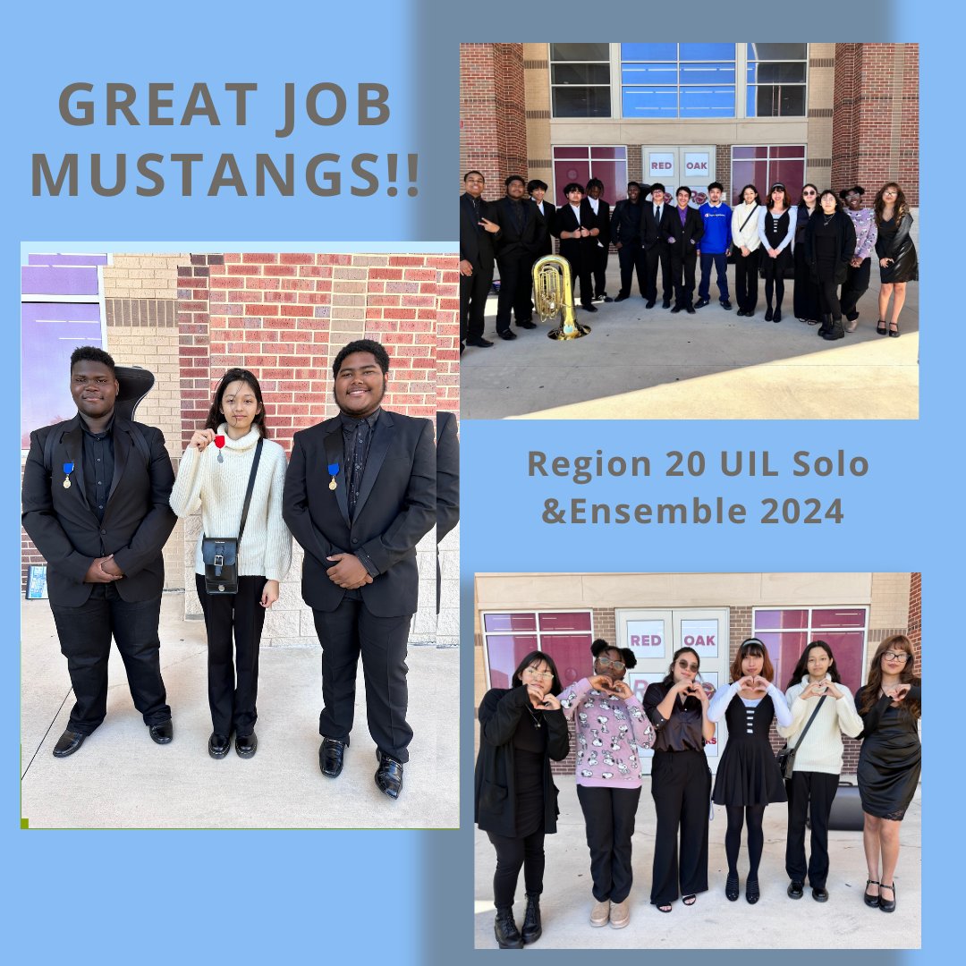 History was made over the weekend as Roosevelt's band student Mason Powell advanced to the State Solo and Ensemble Competition. He travels to Austin in May to compete! Congratulations and we are super proud of you and the rest of the band under the leadership of Kermit Gray.