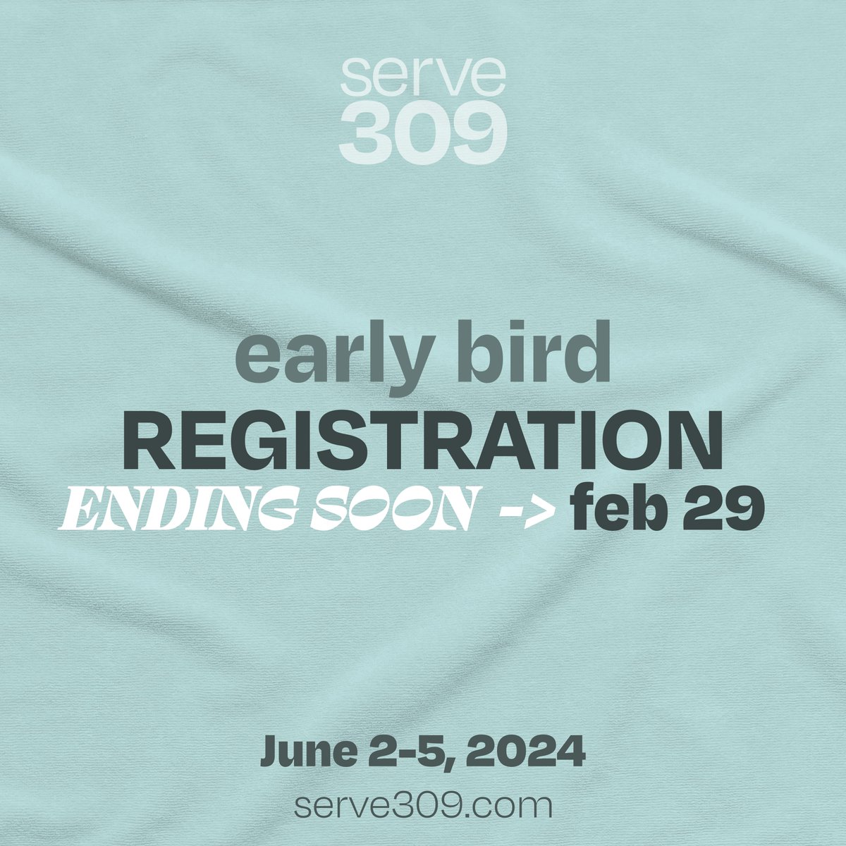 serve_309's tweet photo. Register before Friday and save $10!
https://t.co/03ketvrHyl https://t.co/68FrHcGaPo