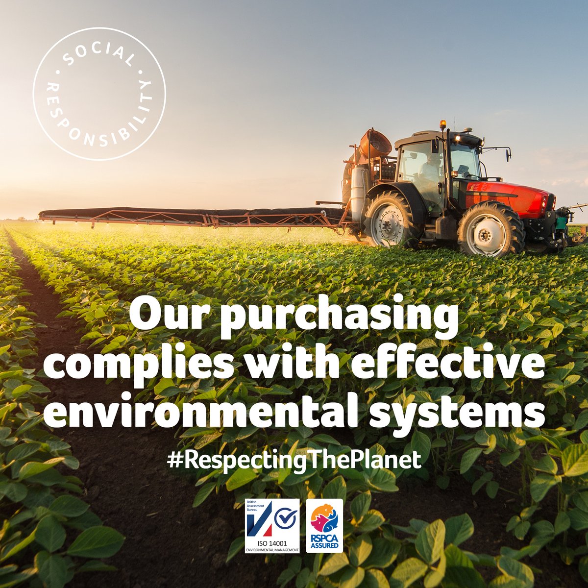 For over 20 years we have made sure our purchasing processes have effective environmental commitments at the forefront of what we do🌍🍃 #SustainablePurchasing #EcoFriendly #EnvironmentalCommitment #EthicalSourcing #RespectingthePlanet