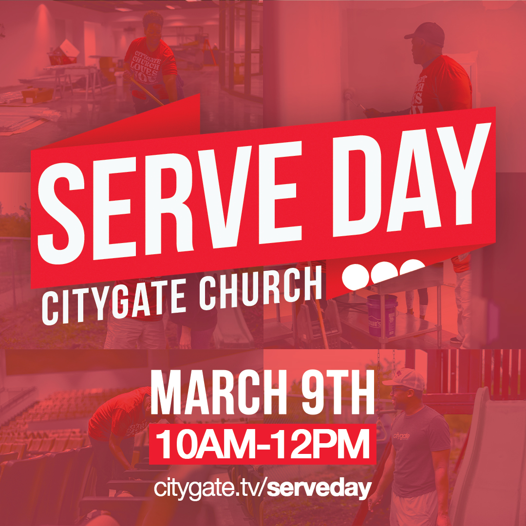 CityGateCincy's tweet image. Join us for Serve Day on March 9th 10am-12pm at either campus. This is a perfect opportunity for the ENTIRE family to get involved.

Sign up at Citygate.tv/serveday

#serveday #easter #citygate #cincinnati #makeadifference #serve #rescuebuildequip