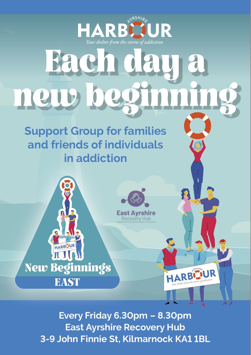 Join the New Beginning Group every Friday at 6.30pm. Led by individuals with experience supporting loved ones, it provides invaluable support for families and friends. You're not alone on this journey. 

eacharecovery.org/groups-and-act…

#AddictionSupport #Recovery 🤗💪
