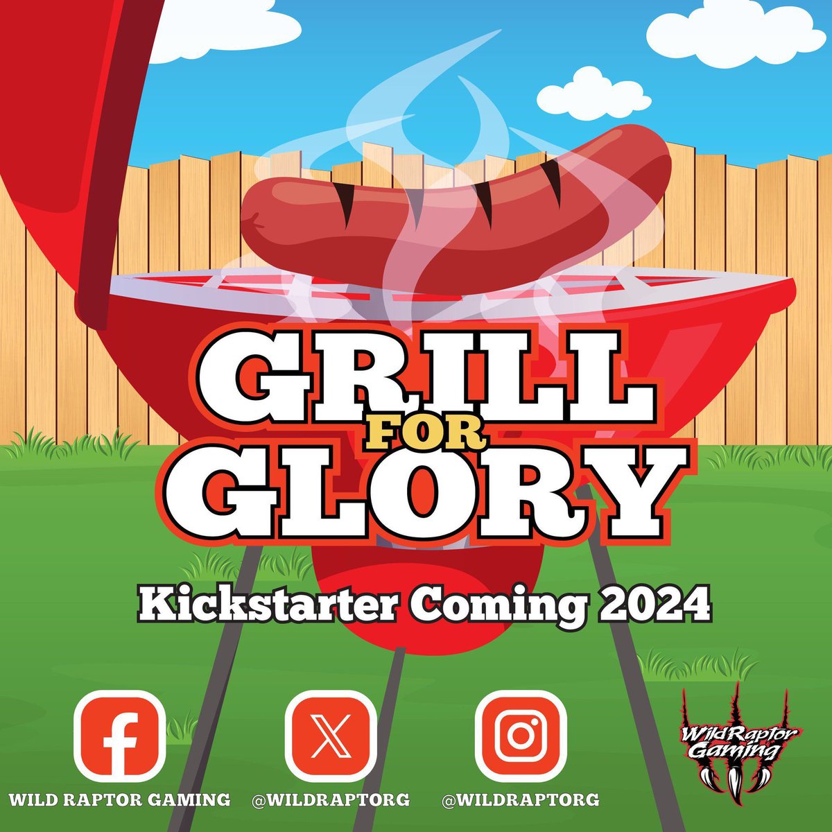 Be sure to follow us on all of our social media for more updates with Grill for Glory! 

#cardgame #boardgame #boardgames #cardgames  #boardgamegeek #tabletopgames #game #games #cards  #gaming #tabletop  #gamenight #boardgamesofinstagram #card #boardgamer #boardgameaddict