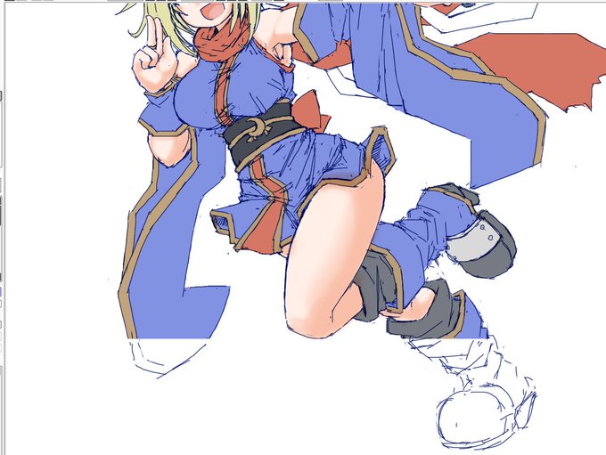 足先まで入れた方が纏まり良さそうなので追加する所存 