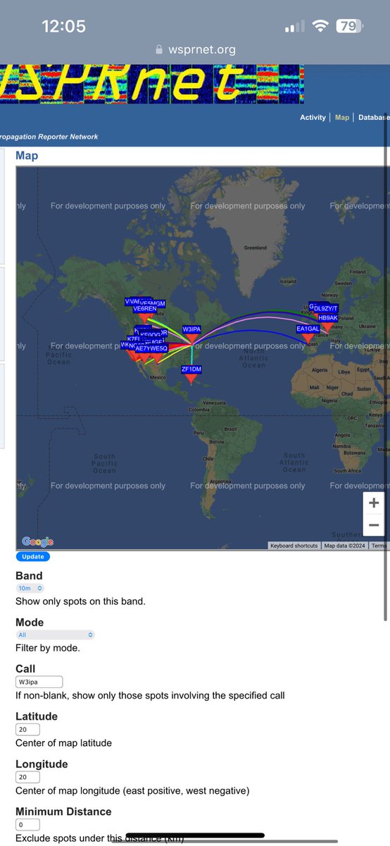 Loaded up my Comet GP6 VHF antenna on 10m with a tuner.. this is .200mW The U3S is run on a single 18650 battery that will use solar to keep it charged during the day. It runs 16 hours so far on a single charge. Just waiting for enclosure and build a new antenna.