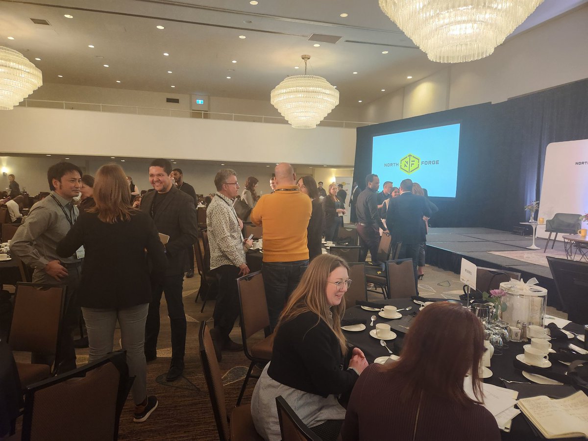 Attending #IPSummit organized by #northforge about #ElevateIP and many more! So many people to network with here, great turnout!