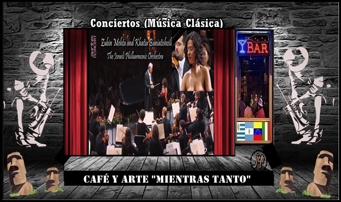 CONCIERTOS (Classical Music)
Zubin Mehta & Khatia Buniatishvili 

Atención: Solo para ver en PC o Notebook
Para ver el Concierto pulsa el Link:
artecafejcp.wixsite.com/escenario-cafe…

Café Mientras Tanto
jcp

#conciertos #classicalmisic #ZubinMehta #KhatiaBuniatishvili
#cafemientrastanto #jcp