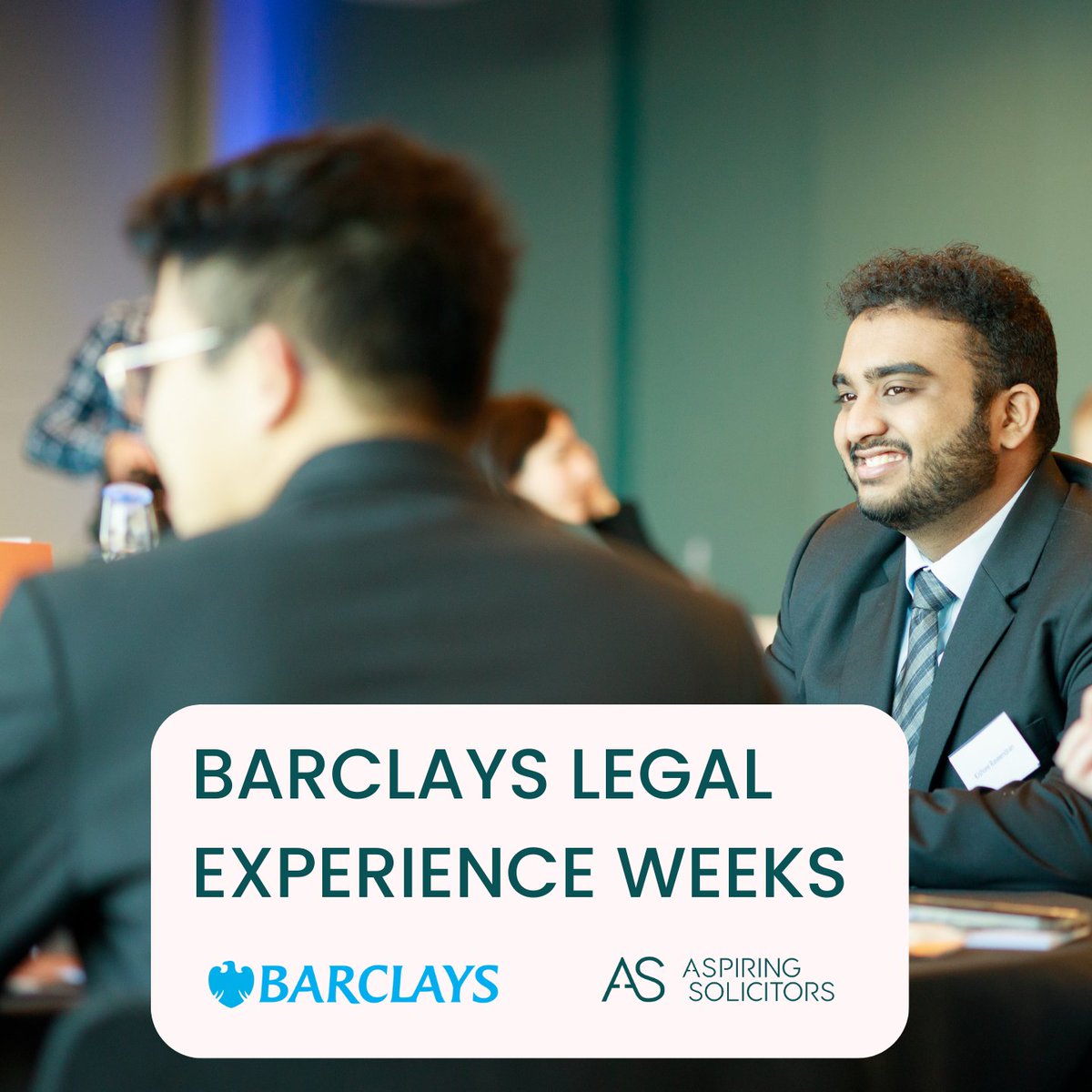 Gain access to Barclays' legal team for unparalleled insight into the inner workings of an in-house legal function supporting a world-leading financial institution.

Apply now via our website!
loom.ly/YlZAOv8 

#WorkExperience #AspiringSolicitors #Barclays