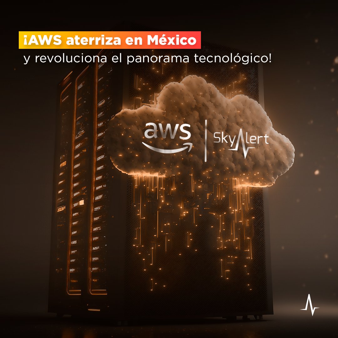 El 26 de febrero de 2024, se anunció el lanzamiento de la primera Región de Infraestructura de Amazon Web Services (AWS) <a href="/awscloud/">Amazon Web Services</a> en México, bajo el liderazgo de Rubén Mugártegui, director general de AWS.

Gracias a la infraestructura escalable de AWS, en #SkyAlert hemos