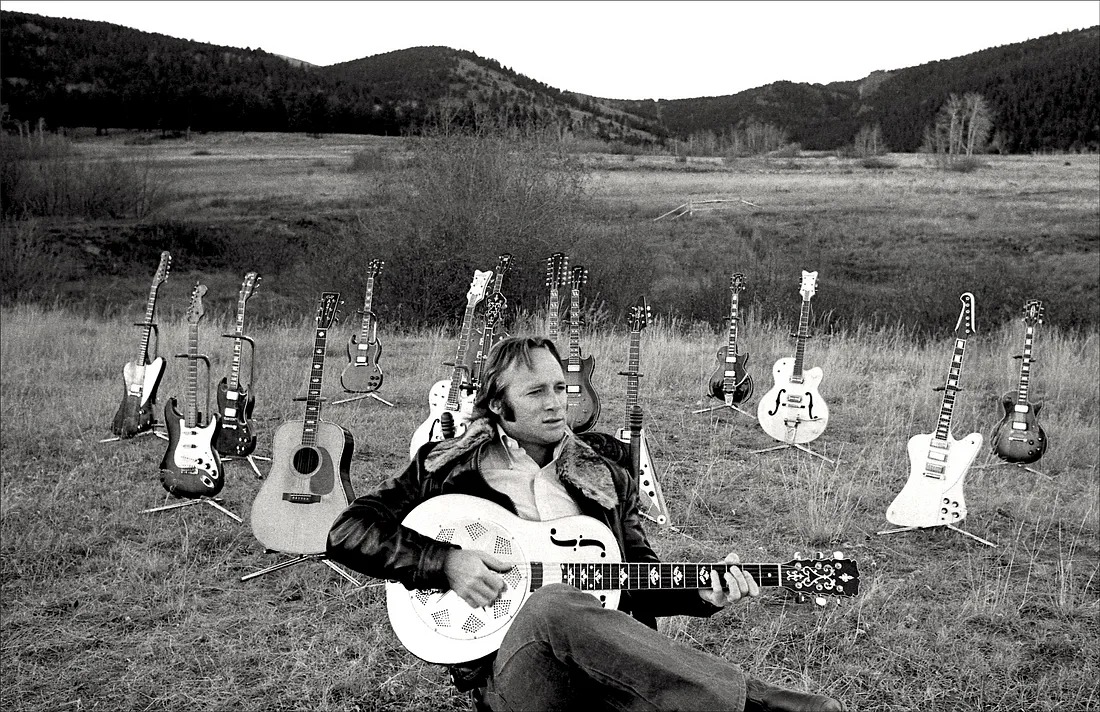 "Mother nature plays the best music and makes the best paintings. It's certainly more powerful than anything we got yet." Stephen Stills
Photo at Caribou Ranch, Nederland, Colorado in 1975 by Tom Zimberoff