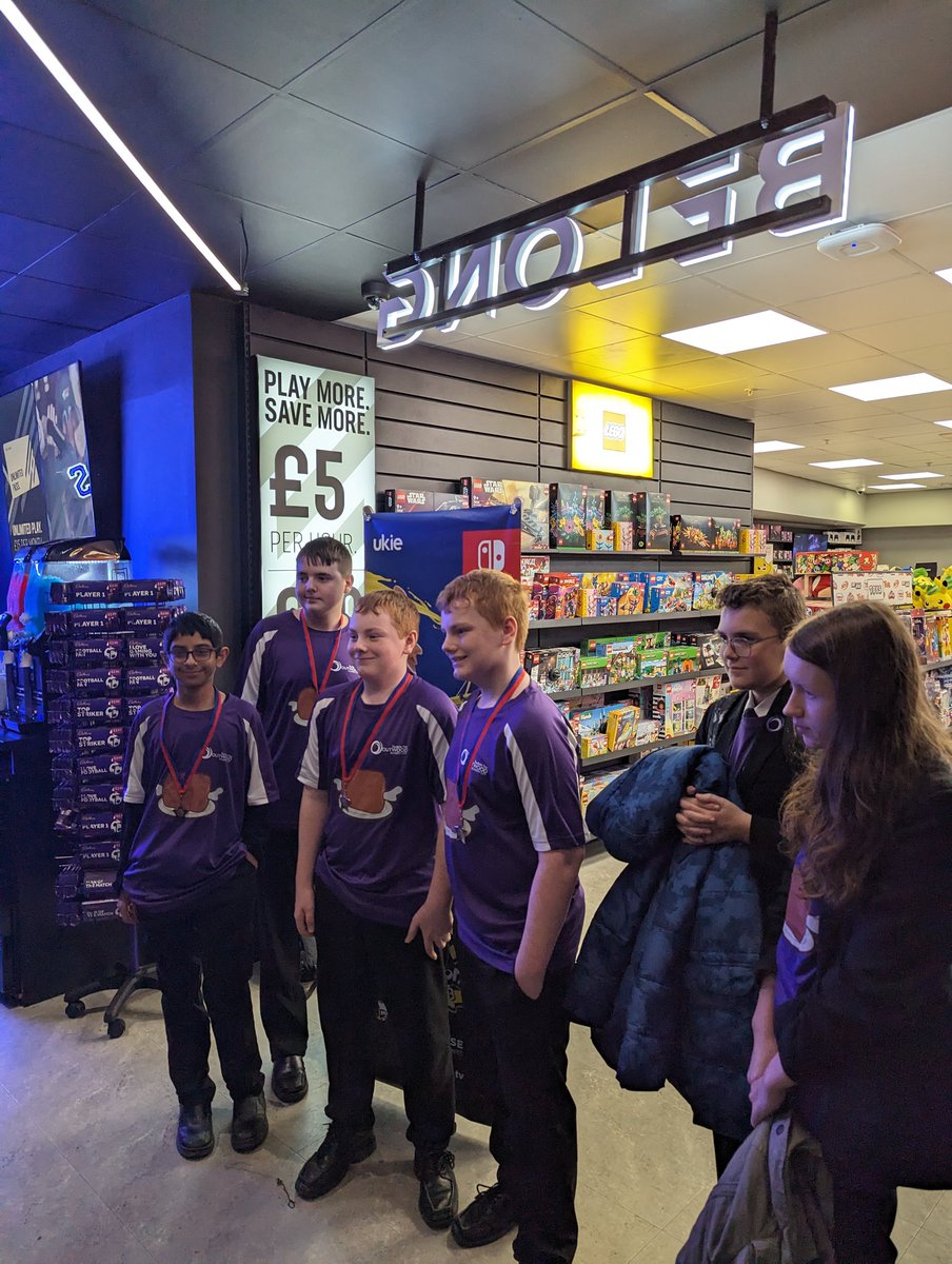 DigSchoolhouse's tweet photo. 🏆🎖️ Introducing your worthy champions from the Leeds regional qualifier, massive congratulations and well played to the whole team @OutwoodCity who fly into the semi-finals! 🐙 https://t.co/NwR9kFzXJV
