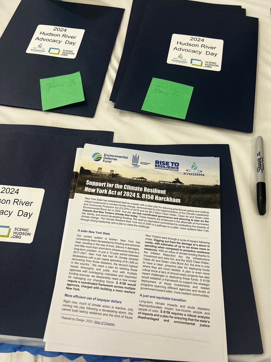 KateBoicourt's tweet image. Go @riverkeeper + @OurWaterfront in your advocacy day, and thank you for supporting the Climate Resilient NY Act of 2024, and to @SenatorHarckham for your leadership on climate resilience! @GrowingReturns @EnvDefenseFund @tylertabaWA @jeremycherson1 @Tracyworks.