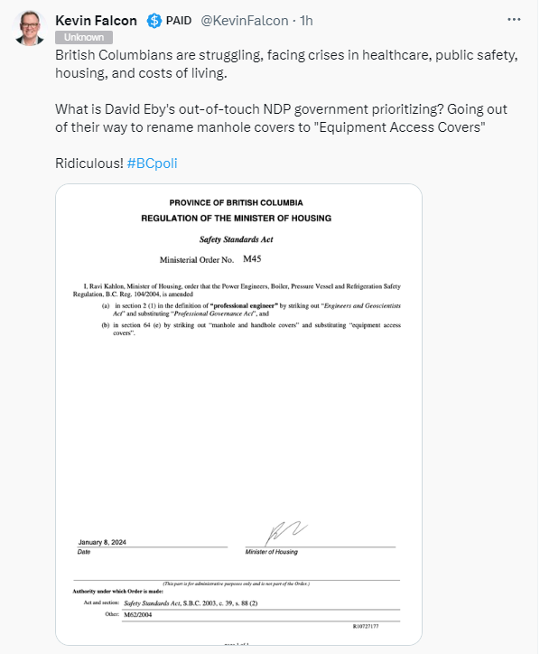 PeterKellyBC's tweet photo. Alternatively, why are you wasting time pulling your hair out over what is seemingly 'housekeeping changes'? This is very revealing over the extreme pettiness over literally *anything* by your clown car team. Which is very revealing. #nothanks #sameoldbcliberals #bcpoli https://t.co/mZGOARy50a