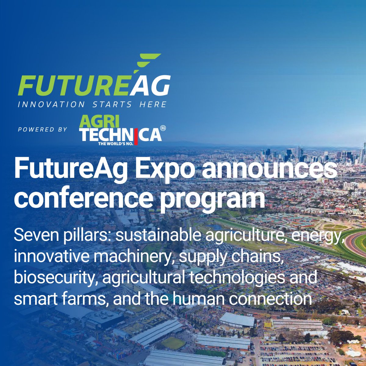“FutureAg Expo 2024 – Powered by Agritechnica”, a new trade exhibition with conference will showcase the future of the region‘s agricultural industry, highlighting the latest in cutting edge technology to improve productivity and sustainability: agritechnica.com/en/press/lates…