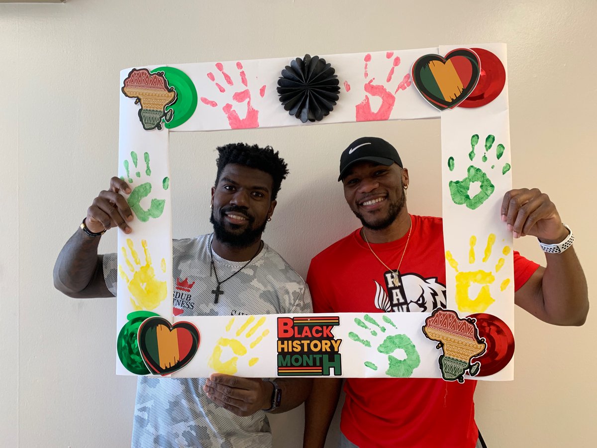 MrsBell00's tweet photo. StuCo Celebrating Black History Month at Hudson! @wongashley99 @LaketaVGraham @BFigarelli @MrMcMahonAP @Hudson_Hawks https://t.co/msoPO38nbN