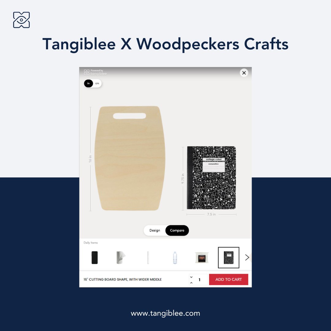 Discover how @wpcrafts improves customer confidence with Tangiblee's product comparison feature! 😎 “It is an intuitive step in the user journey to actually experience the product rather than just seeing a list of specs.” 🔎📐 Learn more here: hubs.ly/Q02mv8pC0 #B2B