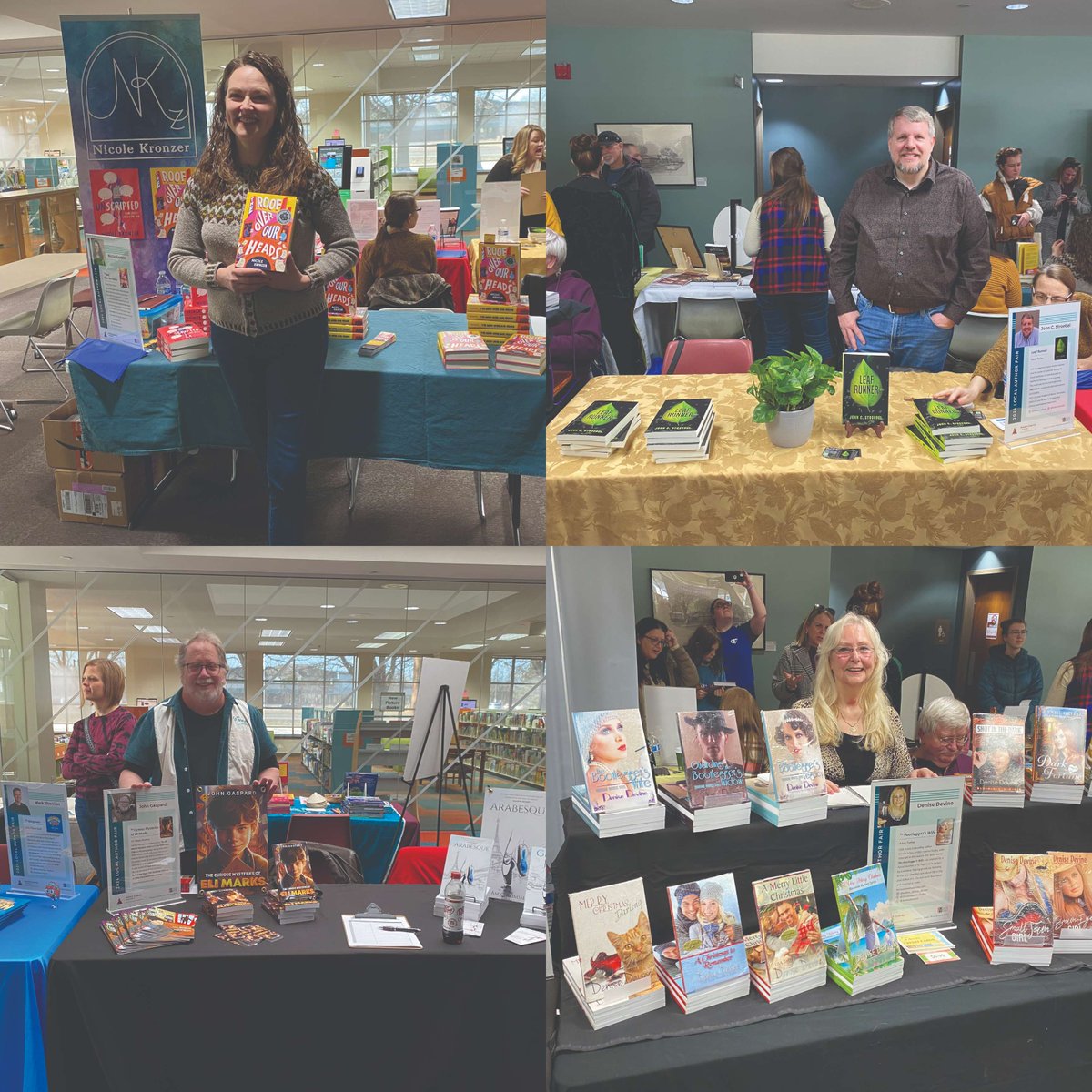 AnokaCoLibrary's tweet image. We had a great turnout at the Featured Local Author Fair! A big thank you to everyone who attended &amp;amp; for supporting ACL's literary community. You can find these 16 featured authors on our Read Local page: ow.ly/b0UX50QINLr

#ReadLocalMN, #MNAuthors, #MNLibrariesTransform