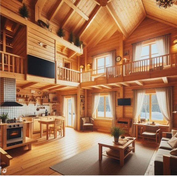 La casa de madera de mis sueños con IA 😍