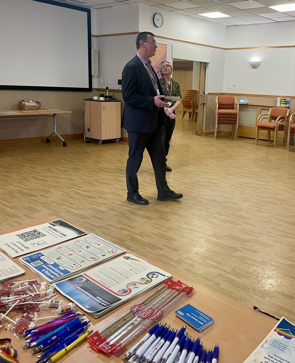 Carr1Rach's tweet photo. Today we were invited to support the LGBT+ History Month Celebration Event @UHP_NHS to promote our learning &amp; wellbeing offers, network, and hear of the inspirational impact our colleagues have on the workforce 🌈 Special thanks to @EDIuhpt for organising 👏 https://t.co/ZwLFPq9AS2