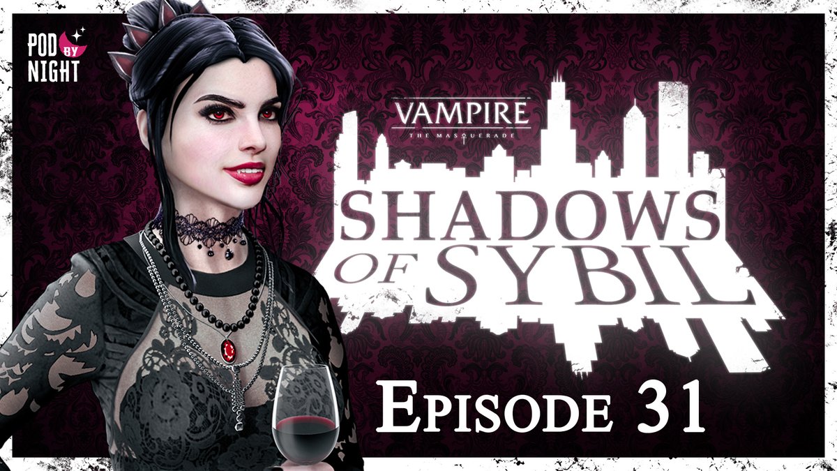 🩸🖤@PodByNight bringing you another episode of your favorite epic VTM series, Shadows of Sybil! 👀Watch now! youtu.be/ee3uAbmcvGA 'Home Sweet Madison' Starring: ⭐ @MathasGames ⭐ @Miss_Magitek ⭐ @little_red_dot ⭐ @BubTalks